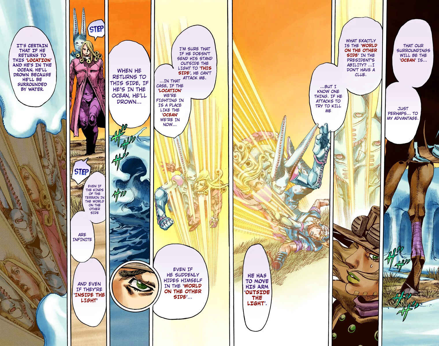 Page 10 Chapter 82 JoJos Bizarre Adventure, Part 7: Steel Ball Run (Official Colored)