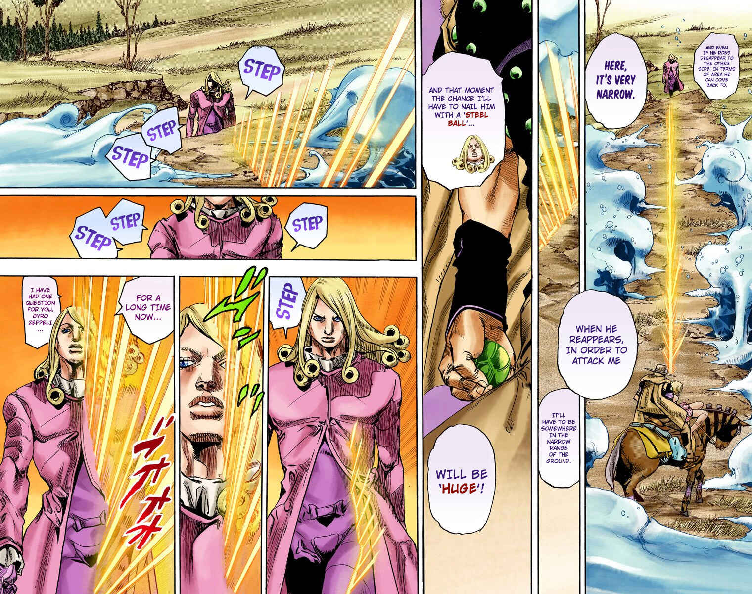 Page 11 Chapter 82 JoJos Bizarre Adventure, Part 7: Steel Ball Run (Official Colored)