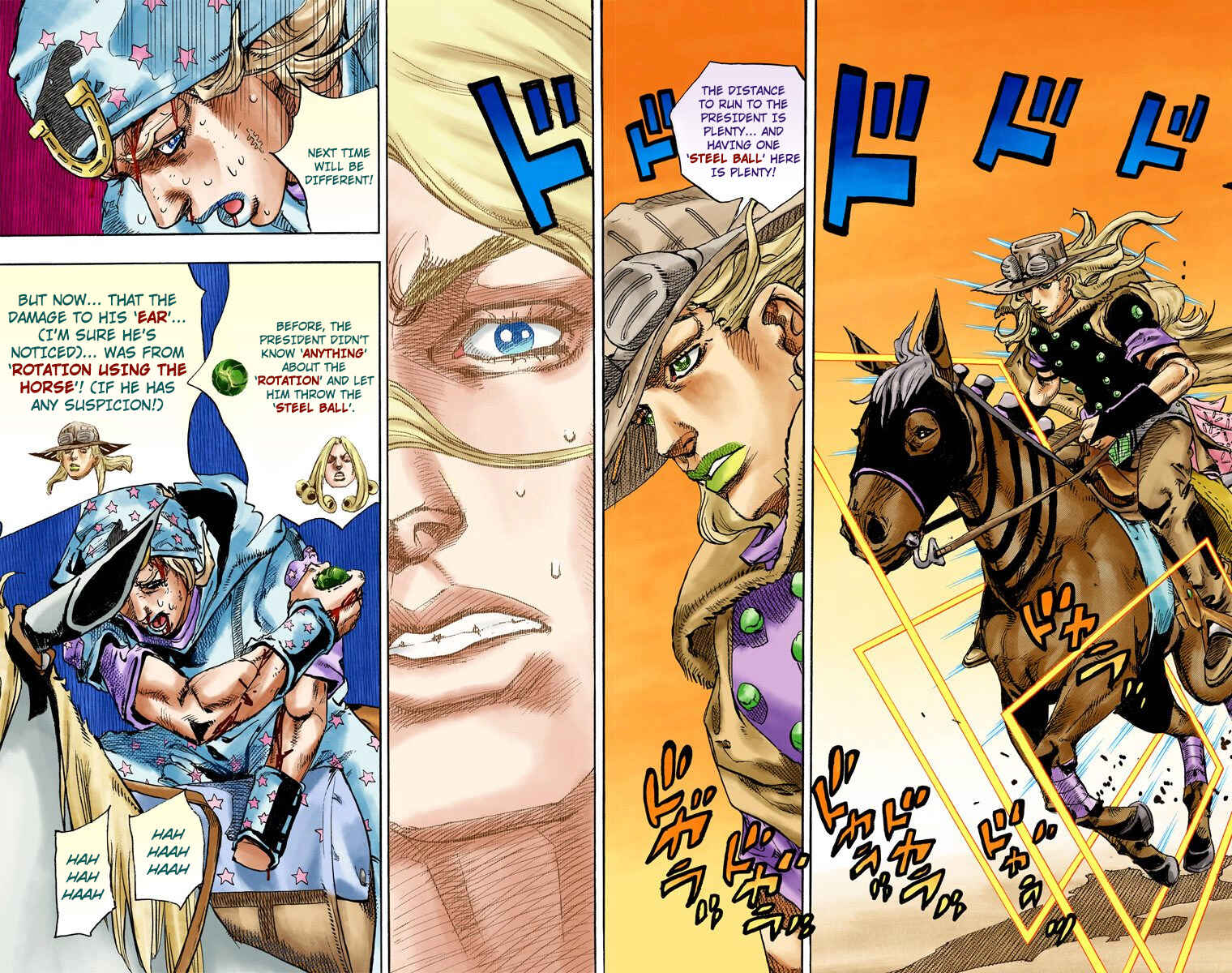 Page 24 Chapter 82 JoJos Bizarre Adventure, Part 7: Steel Ball Run (Official Colored)