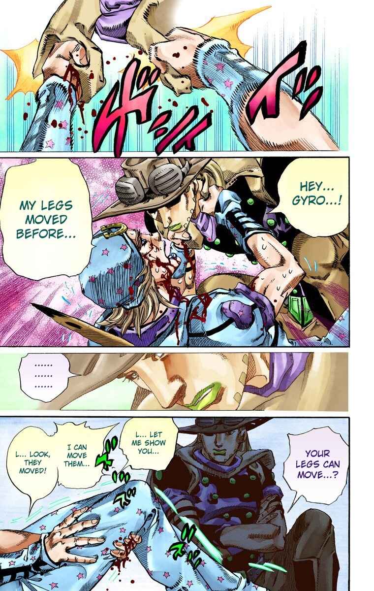 Page 13 Chapter 72 JoJos Bizarre Adventure, Part 7: Steel Ball Run (Official Colored)
