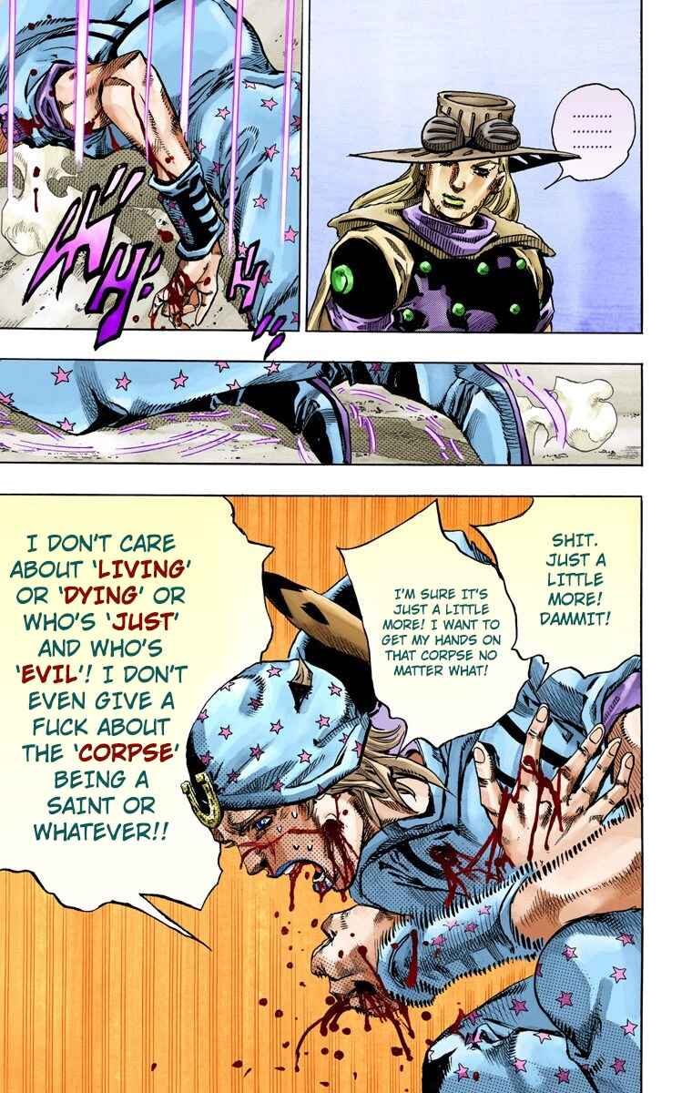Page 15 Chapter 72 JoJos Bizarre Adventure, Part 7: Steel Ball Run (Official Colored)