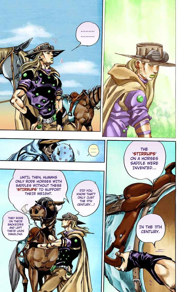 Page 17 Chapter 72 JoJos Bizarre Adventure, Part 7: Steel Ball Run (Official Colored)