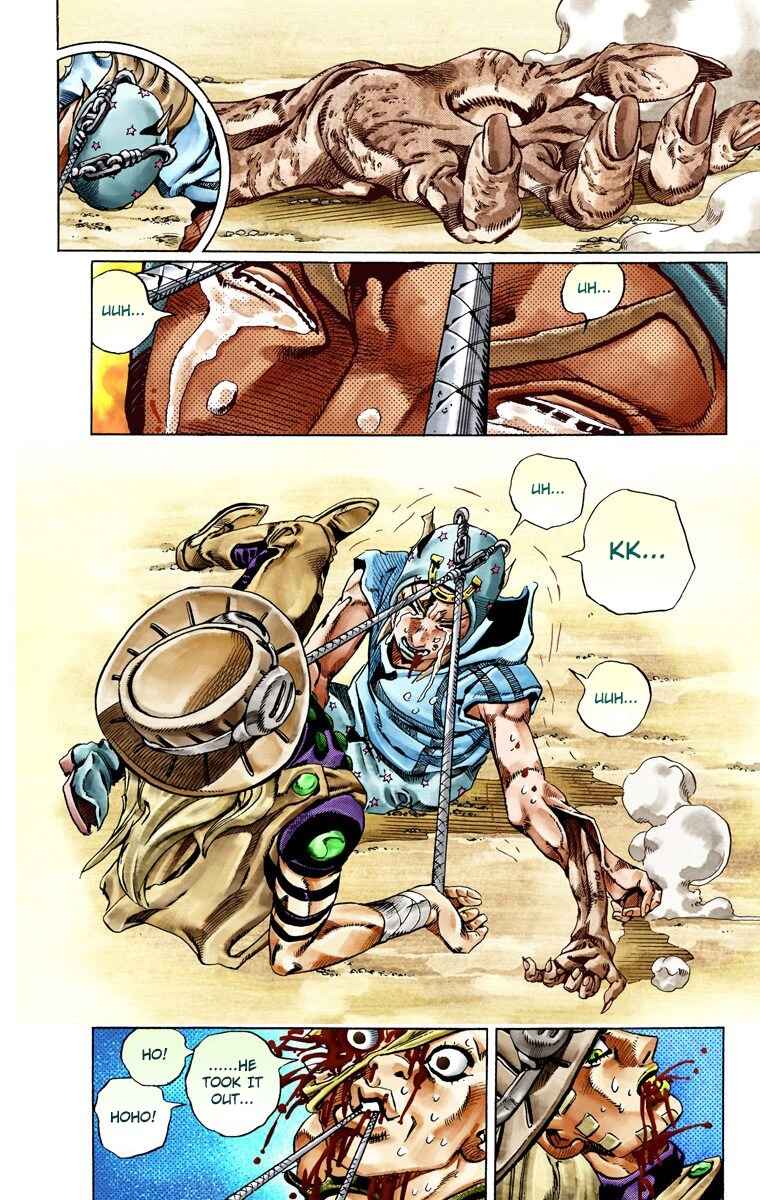 Page 35 Chapter 27 JoJos Bizarre Adventure, Part 7: Steel Ball Run (Official Colored)