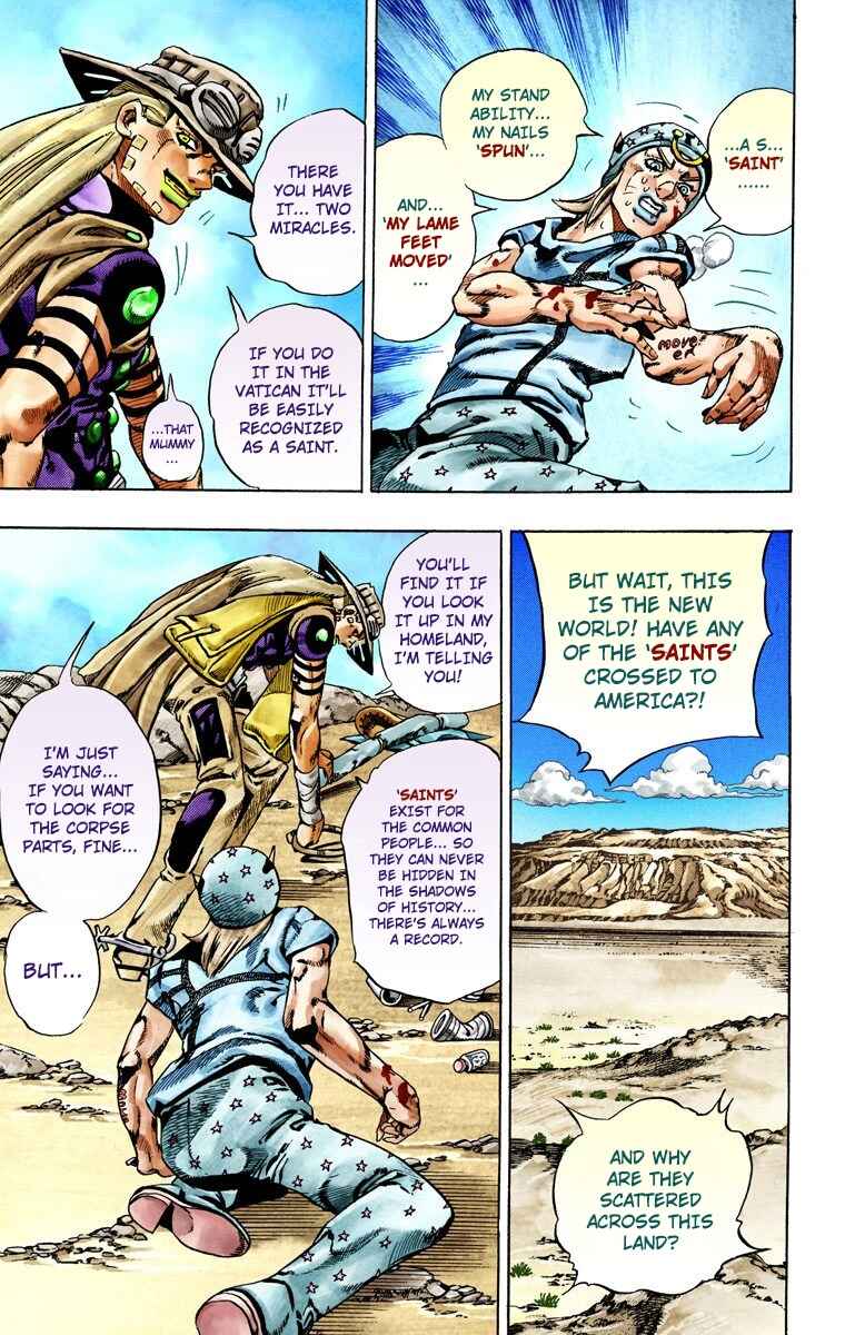 Page 49 Chapter 27 JoJos Bizarre Adventure, Part 7: Steel Ball Run (Official Colored)