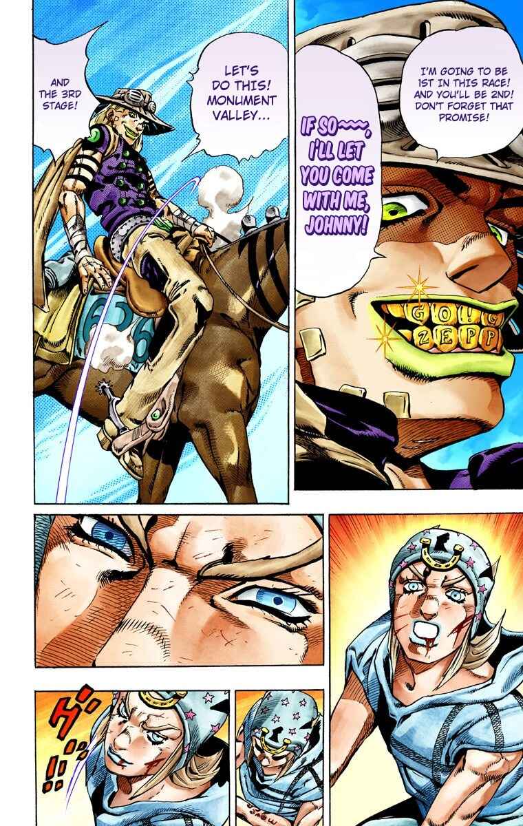 Page 50 Chapter 27 JoJos Bizarre Adventure, Part 7: Steel Ball Run (Official Colored)