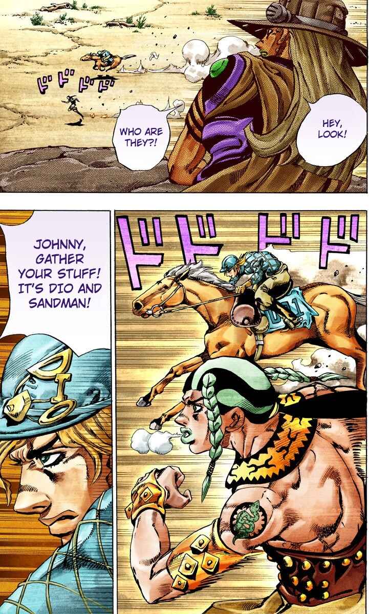 Page 51 Chapter 27 JoJos Bizarre Adventure, Part 7: Steel Ball Run (Official Colored)
