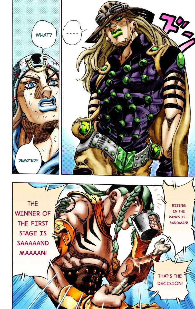 Page 13 Chapter 12 JoJos Bizarre Adventure, Part 7: Steel Ball Run (Official Colored)