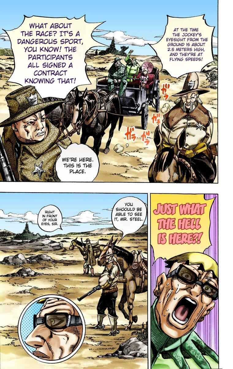 Page 29 Chapter 12 JoJos Bizarre Adventure, Part 7: Steel Ball Run (Official Colored)
