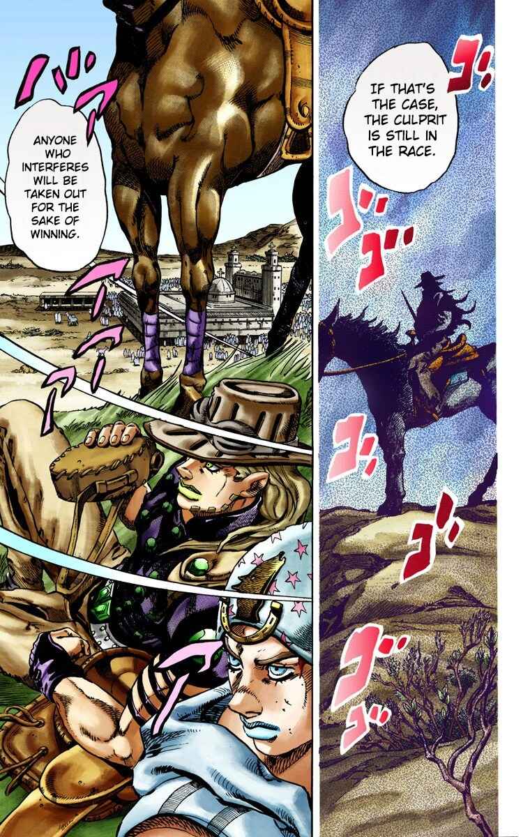 Page 36 Chapter 12 JoJos Bizarre Adventure, Part 7: Steel Ball Run (Official Colored)
