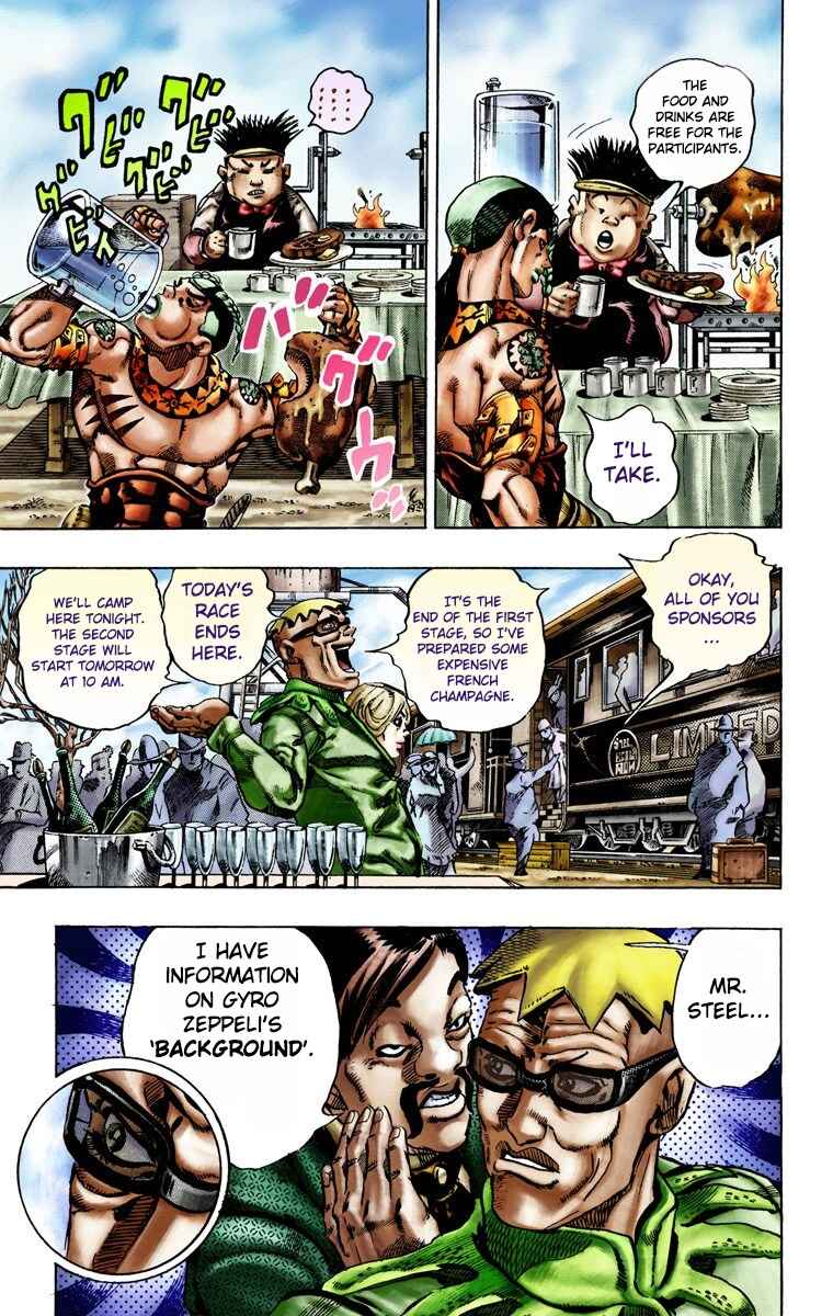 Page 8 Chapter 12 JoJos Bizarre Adventure, Part 7: Steel Ball Run (Official Colored)