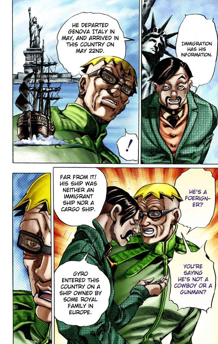 Page 9 Chapter 12 JoJos Bizarre Adventure, Part 7: Steel Ball Run (Official Colored)