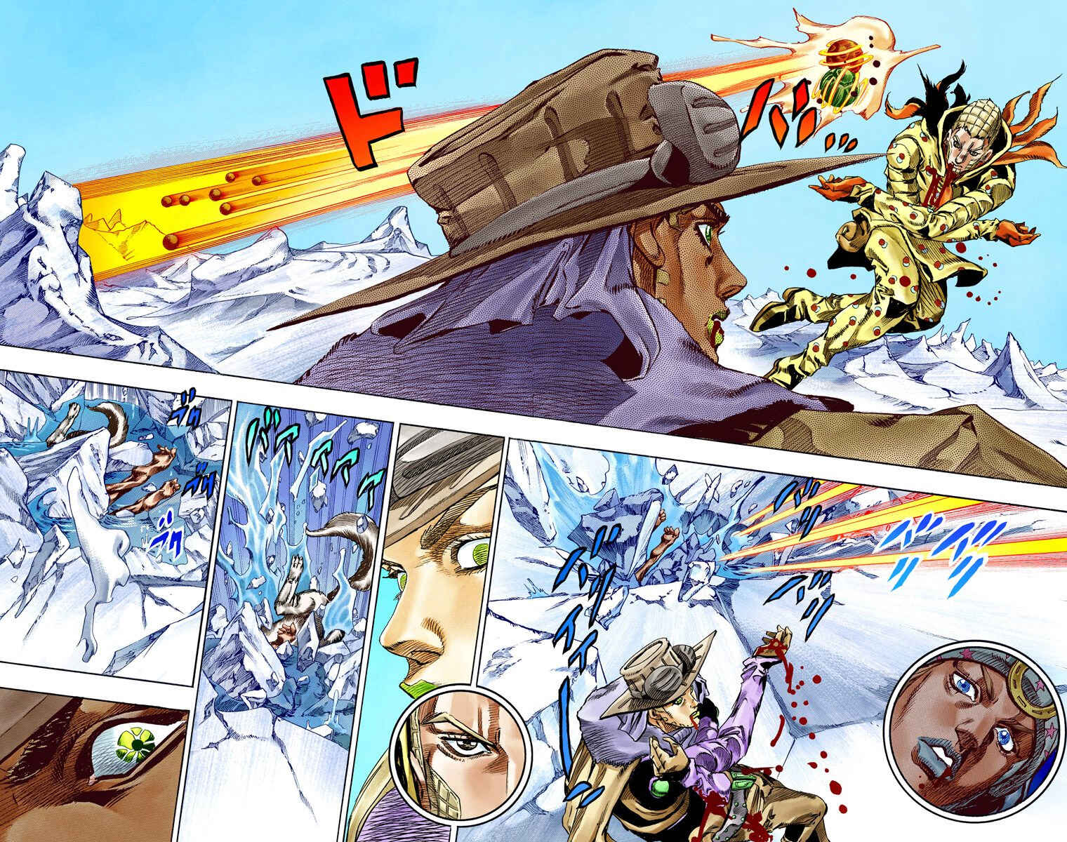 Page 20 Chapter 54 JoJos Bizarre Adventure, Part 7: Steel Ball Run (Official Colored)