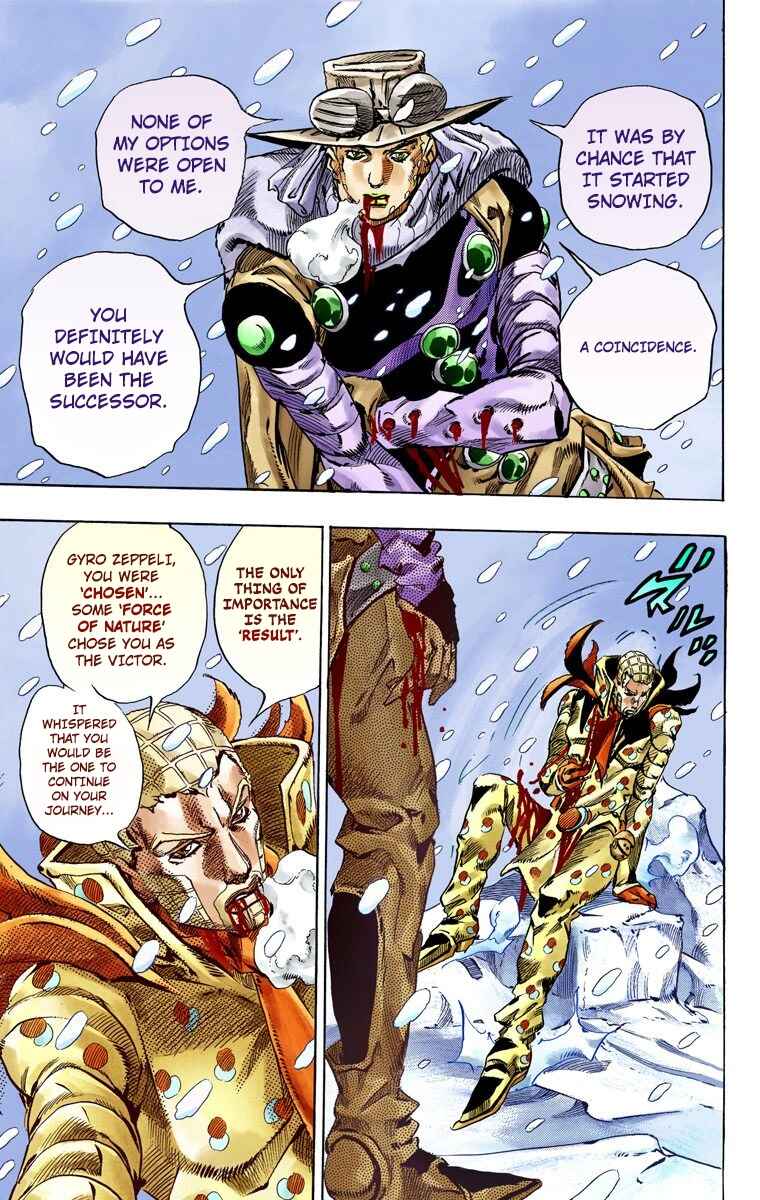 Page 36 Chapter 54 JoJos Bizarre Adventure, Part 7: Steel Ball Run (Official Colored)