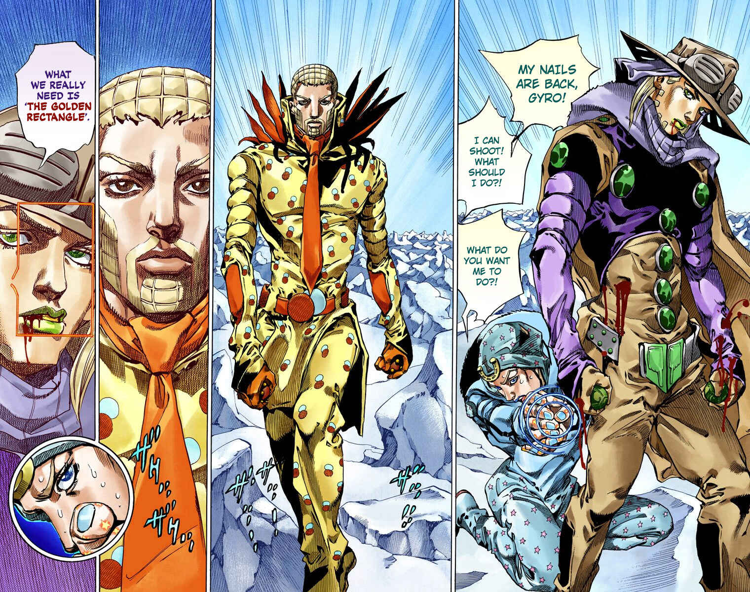 Page 4 Chapter 54 JoJos Bizarre Adventure, Part 7: Steel Ball Run (Official Colored)