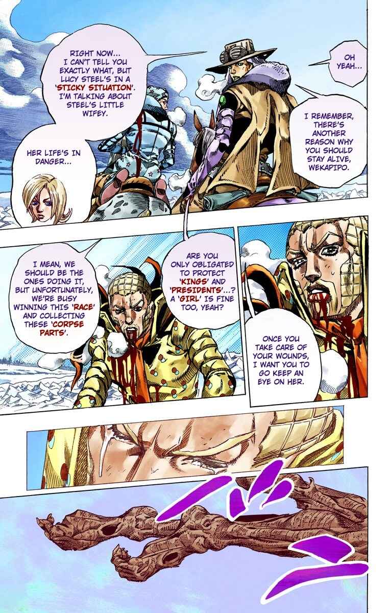 Page 45 Chapter 54 JoJos Bizarre Adventure, Part 7: Steel Ball Run (Official Colored)
