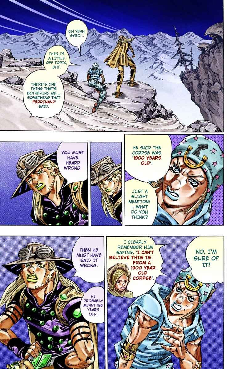 Page 50 Chapter 31 JoJos Bizarre Adventure, Part 7: Steel Ball Run (Official Colored)