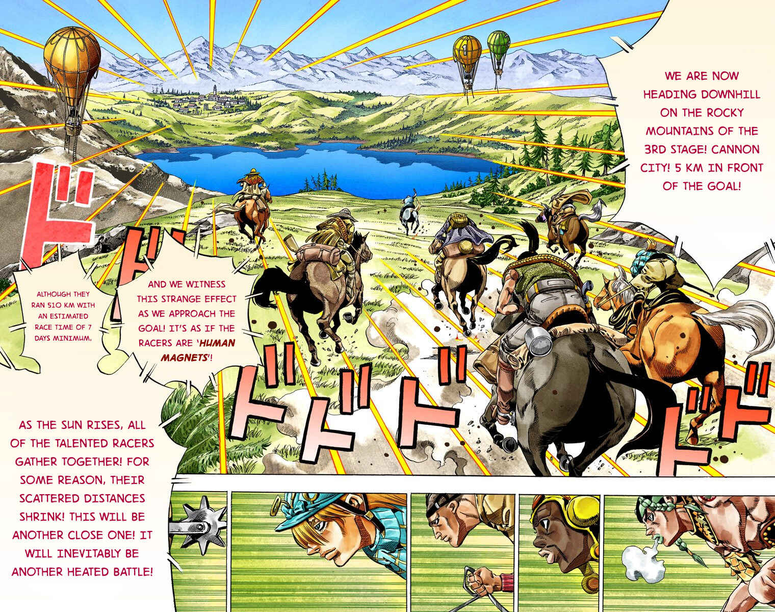Page 54 Chapter 31 JoJos Bizarre Adventure, Part 7: Steel Ball Run (Official Colored)