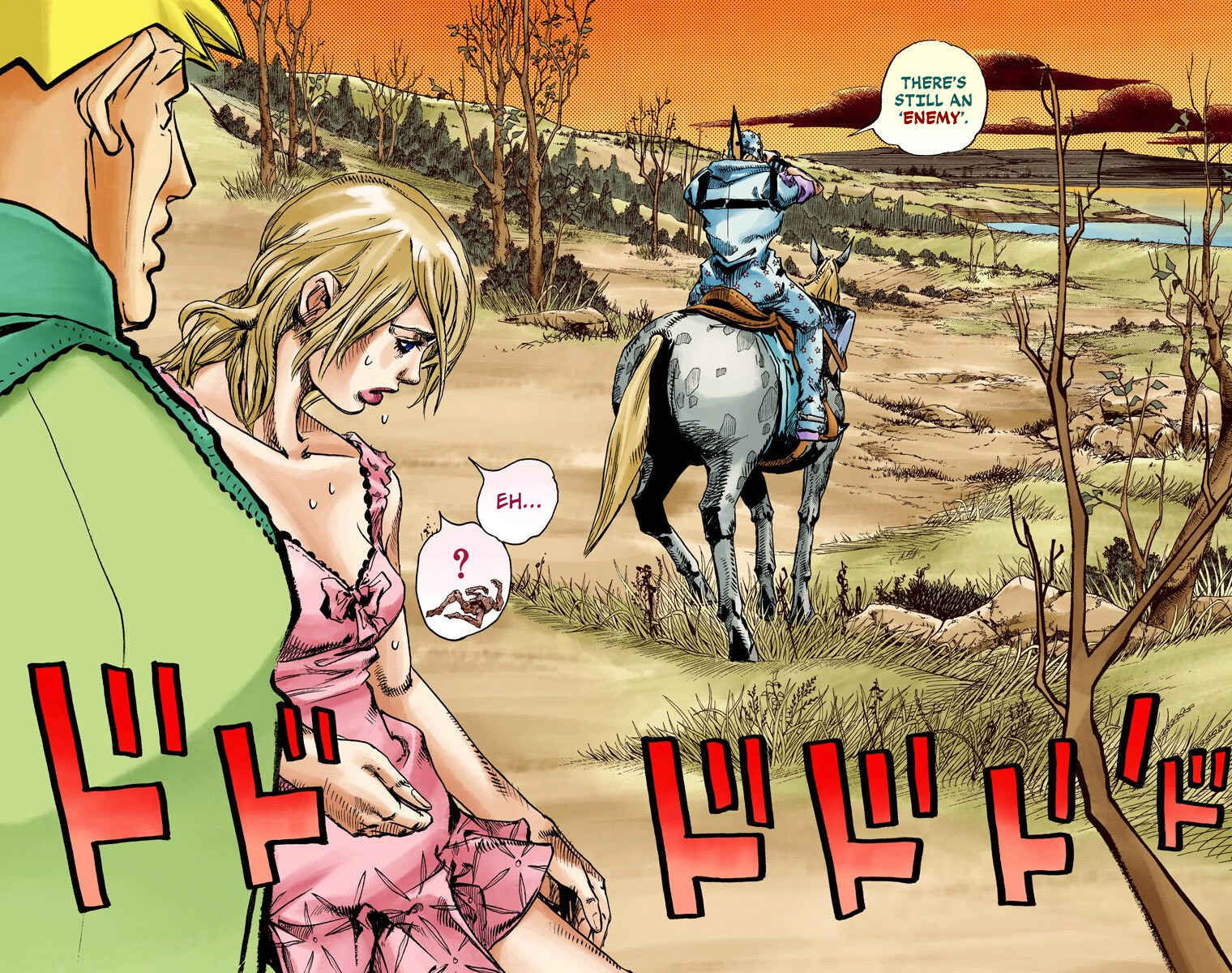Page 16 Chapter 90 JoJos Bizarre Adventure, Part 7: Steel Ball Run (Official Colored)