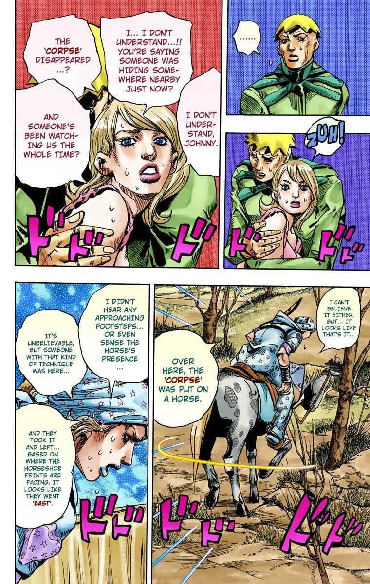 Page 17 Chapter 90 JoJos Bizarre Adventure, Part 7: Steel Ball Run (Official Colored)