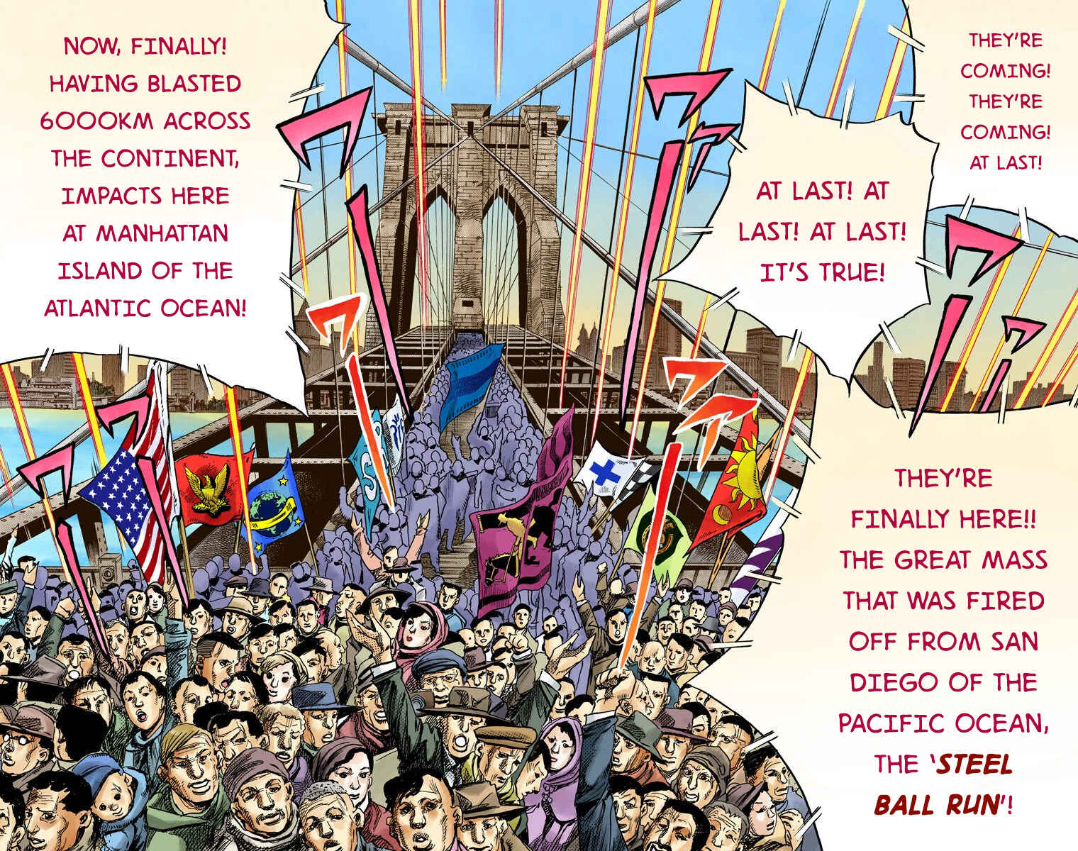 Page 22 Chapter 90 JoJos Bizarre Adventure, Part 7: Steel Ball Run (Official Colored)
