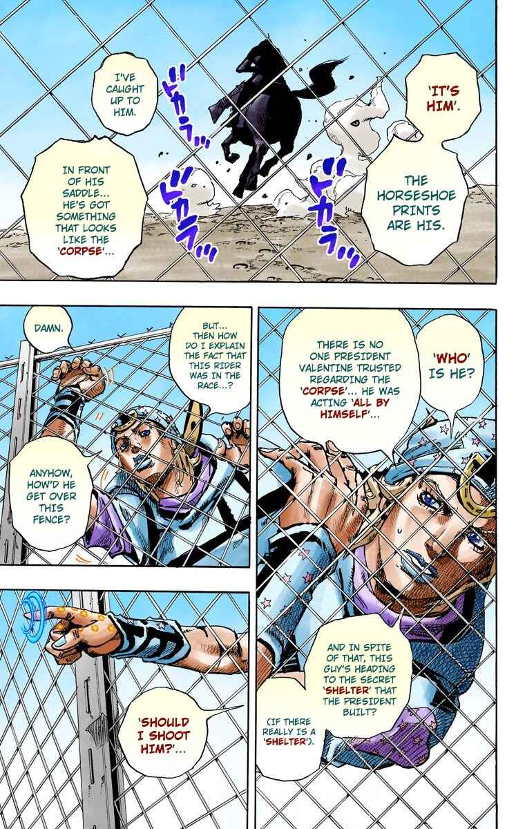 Page 29 Chapter 90 JoJos Bizarre Adventure, Part 7: Steel Ball Run (Official Colored)