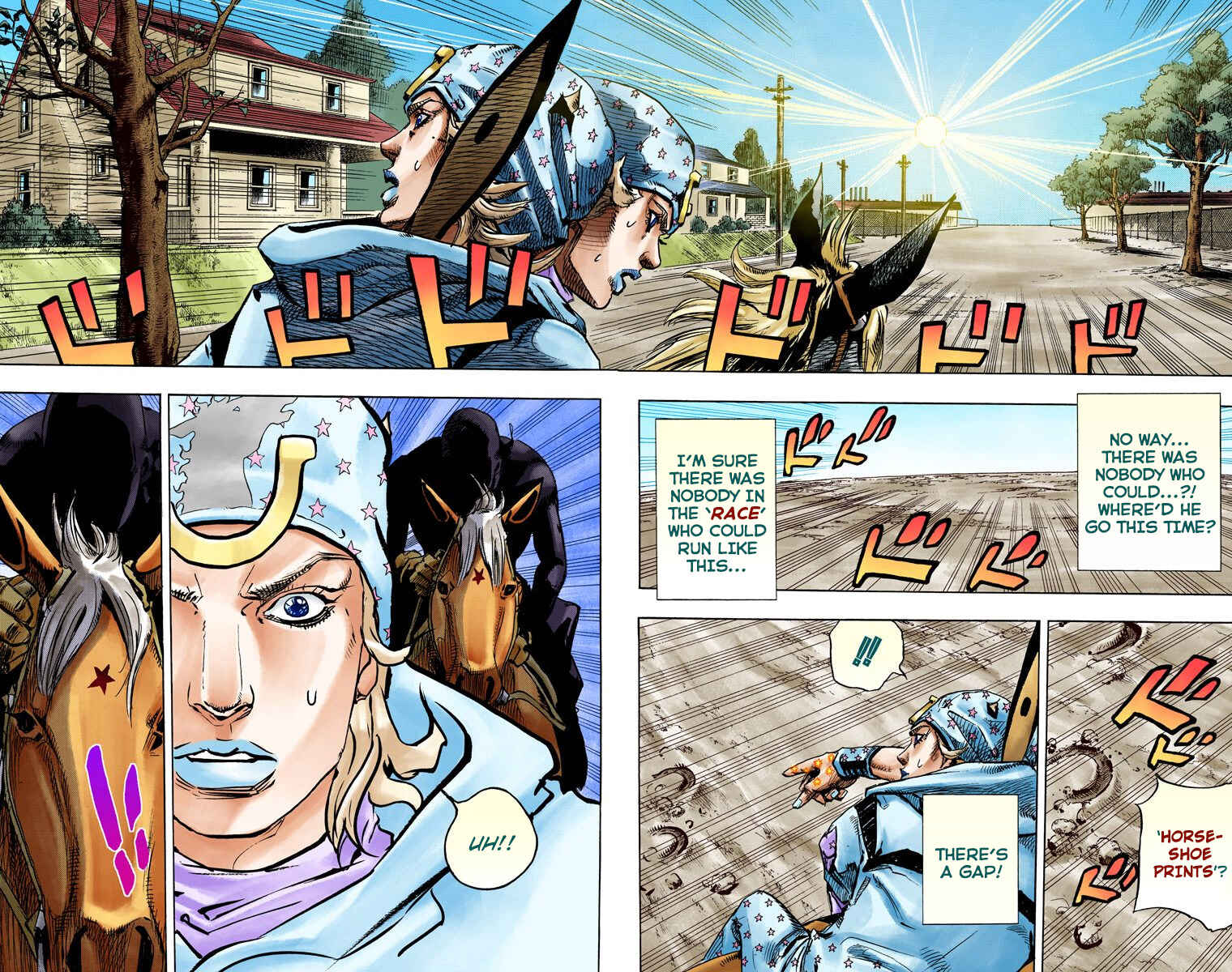 Page 33 Chapter 90 JoJos Bizarre Adventure, Part 7: Steel Ball Run (Official Colored)