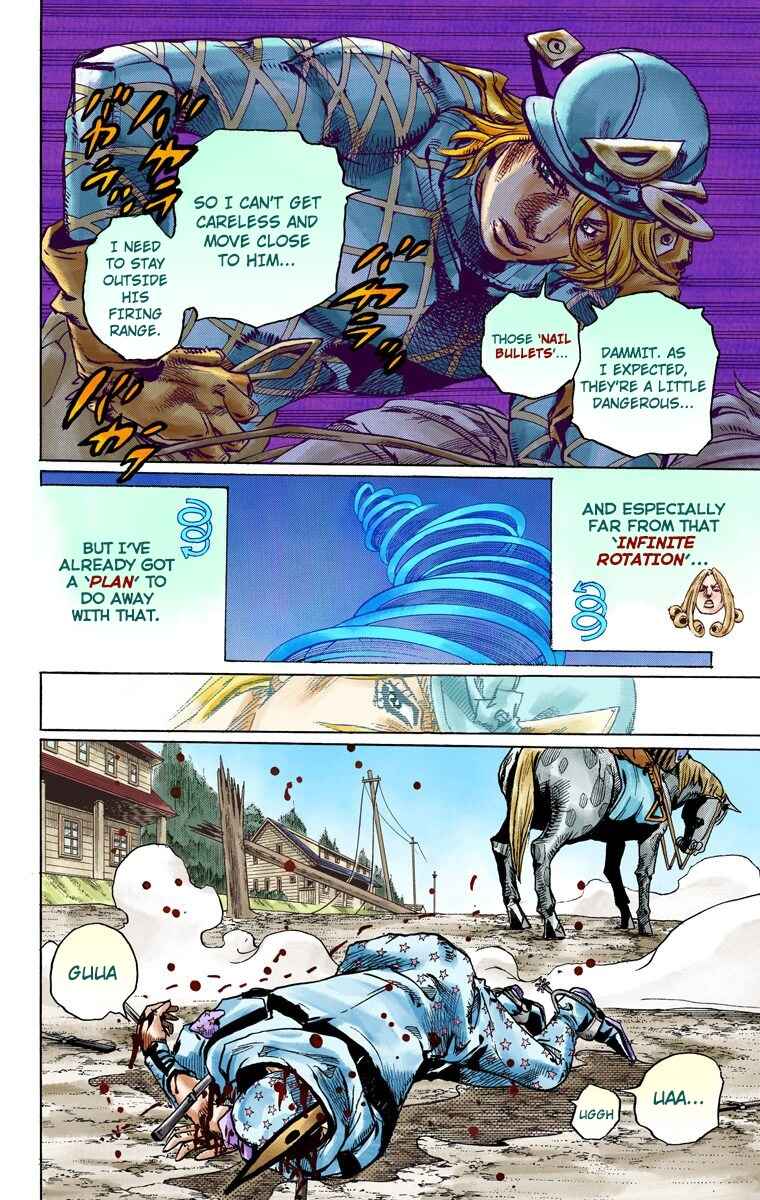 Page 17 Chapter 91 JoJos Bizarre Adventure, Part 7: Steel Ball Run (Official Colored)