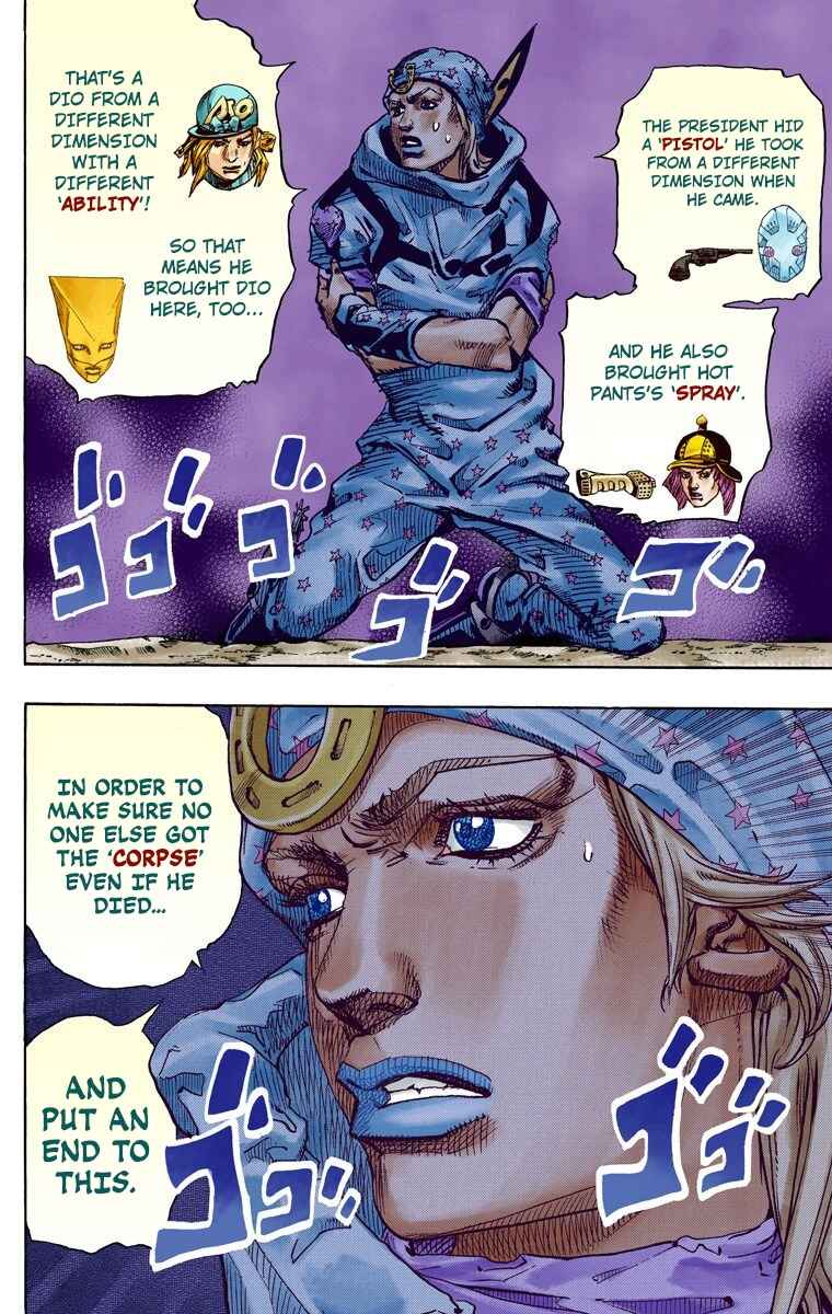 Page 21 Chapter 91 JoJos Bizarre Adventure, Part 7: Steel Ball Run (Official Colored)