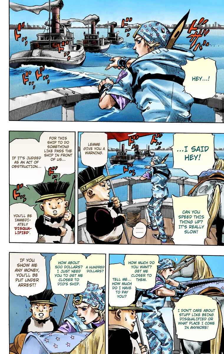 Page 26 Chapter 91 JoJos Bizarre Adventure, Part 7: Steel Ball Run (Official Colored)