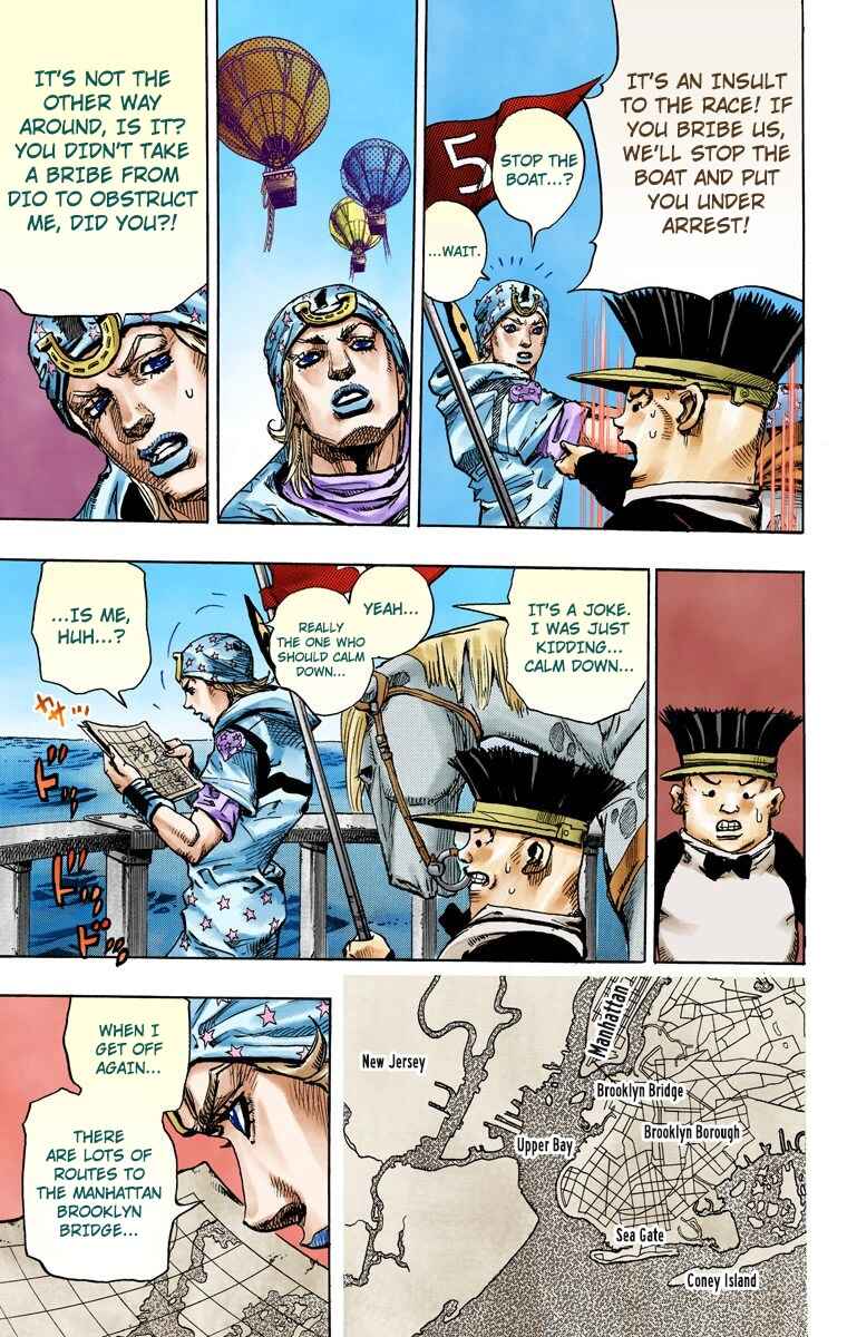 Page 27 Chapter 91 JoJos Bizarre Adventure, Part 7: Steel Ball Run (Official Colored)