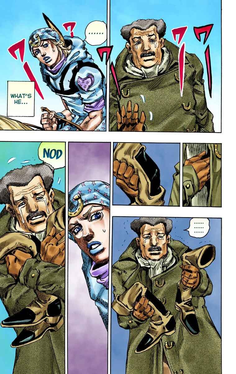 Page 34 Chapter 91 JoJos Bizarre Adventure, Part 7: Steel Ball Run (Official Colored)