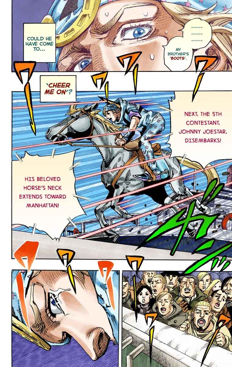 Page 35 Chapter 91 JoJos Bizarre Adventure, Part 7: Steel Ball Run (Official Colored)
