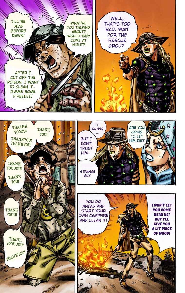 Page 18 Chapter 15 JoJos Bizarre Adventure, Part 7: Steel Ball Run (Official Colored)