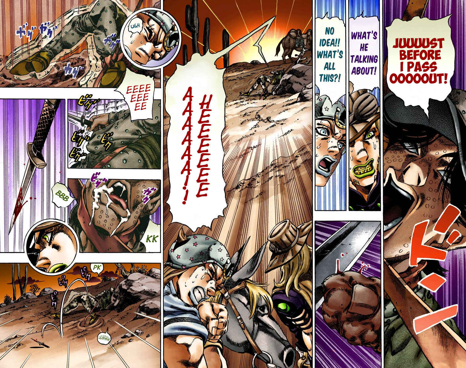 Page 21 Chapter 15 JoJos Bizarre Adventure, Part 7: Steel Ball Run (Official Colored)