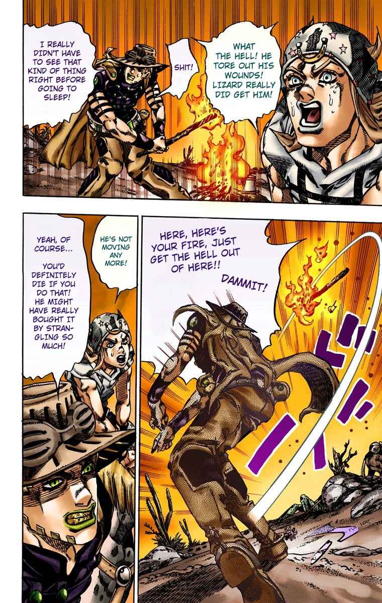Page 22 Chapter 15 JoJos Bizarre Adventure, Part 7: Steel Ball Run (Official Colored)