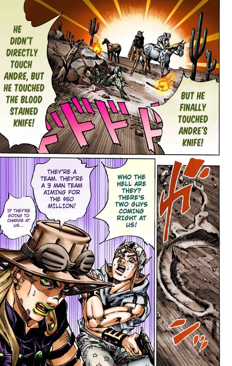 Page 29 Chapter 15 JoJos Bizarre Adventure, Part 7: Steel Ball Run (Official Colored)
