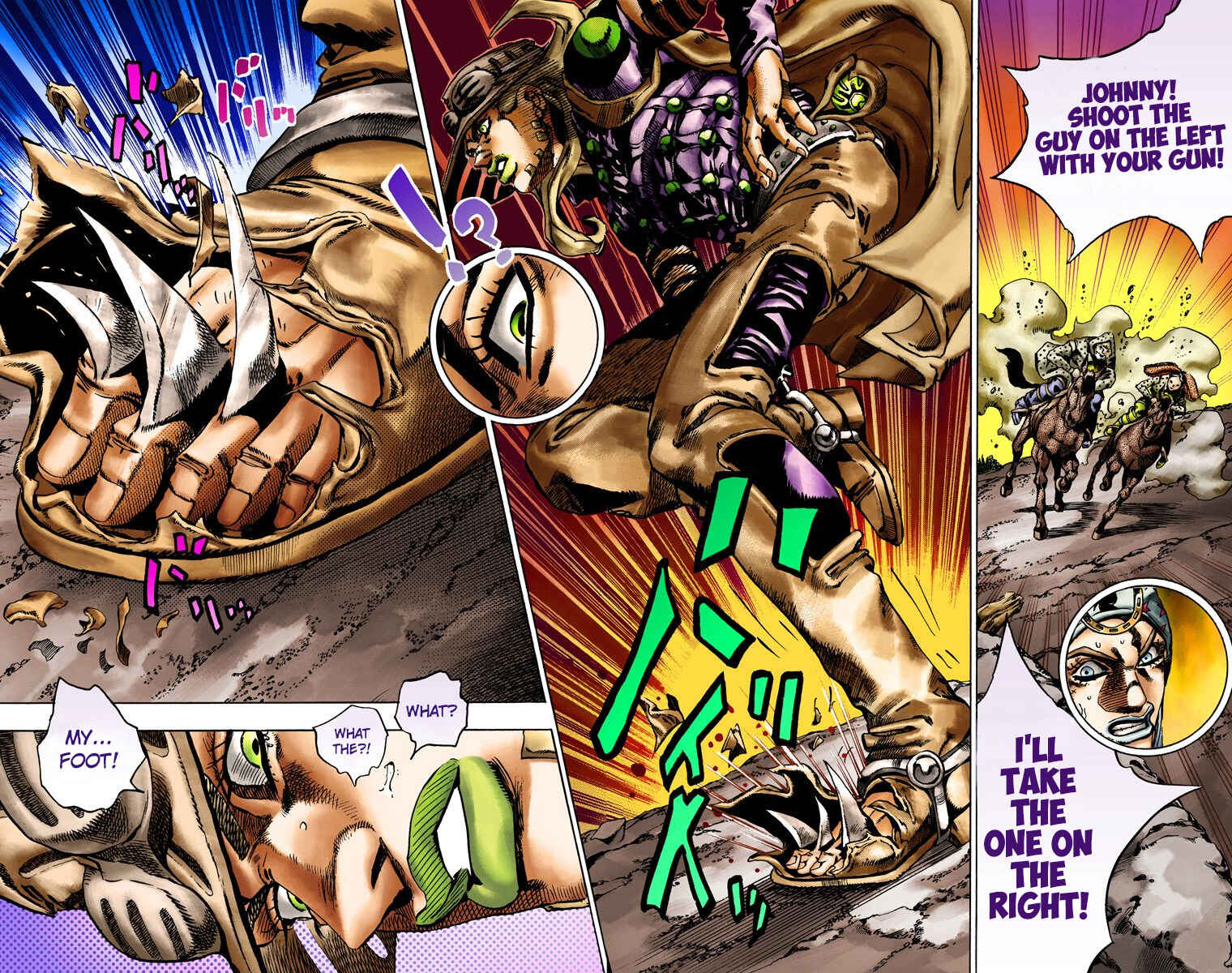 Page 30 Chapter 15 JoJos Bizarre Adventure, Part 7: Steel Ball Run (Official Colored)