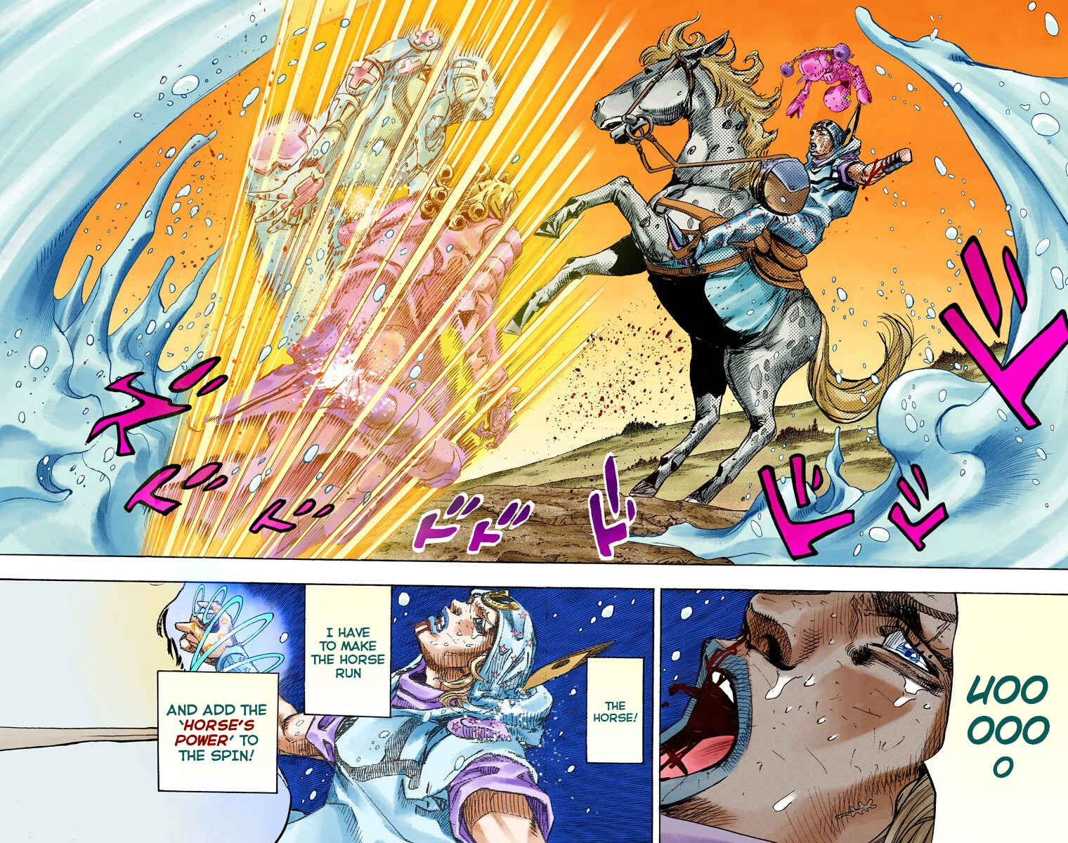 Page 11 Chapter 85 JoJos Bizarre Adventure, Part 7: Steel Ball Run (Official Colored)