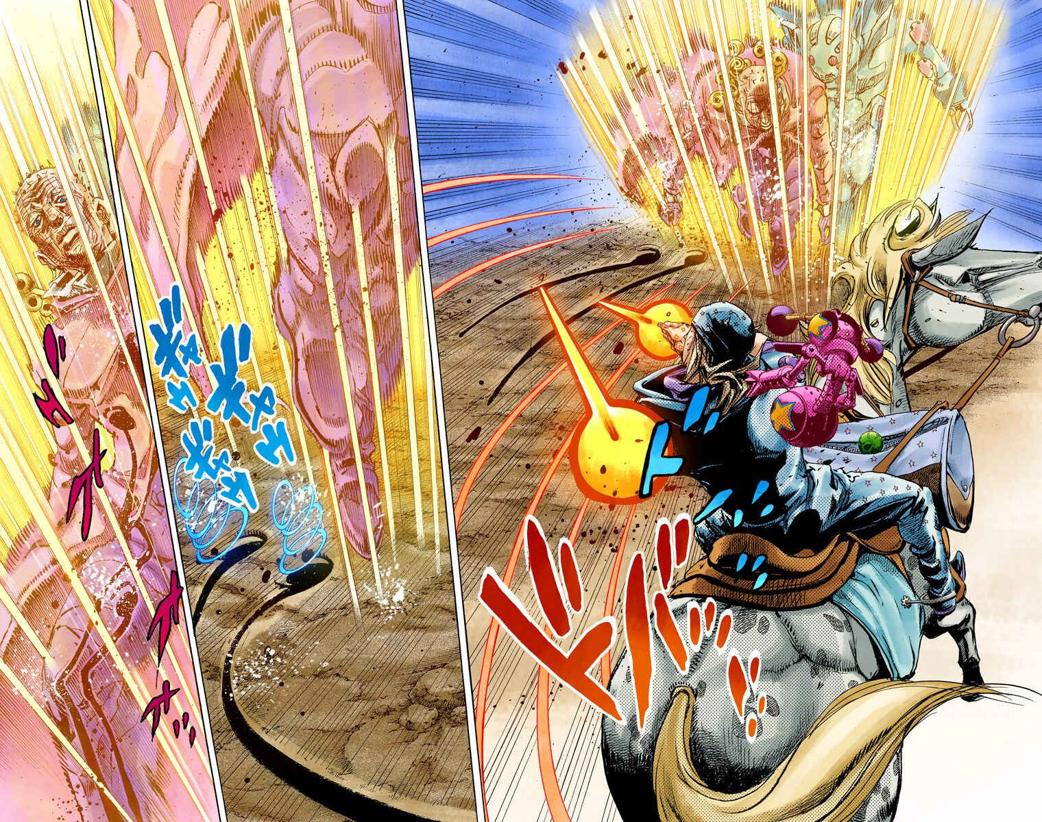 Page 12 Chapter 85 JoJos Bizarre Adventure, Part 7: Steel Ball Run (Official Colored)