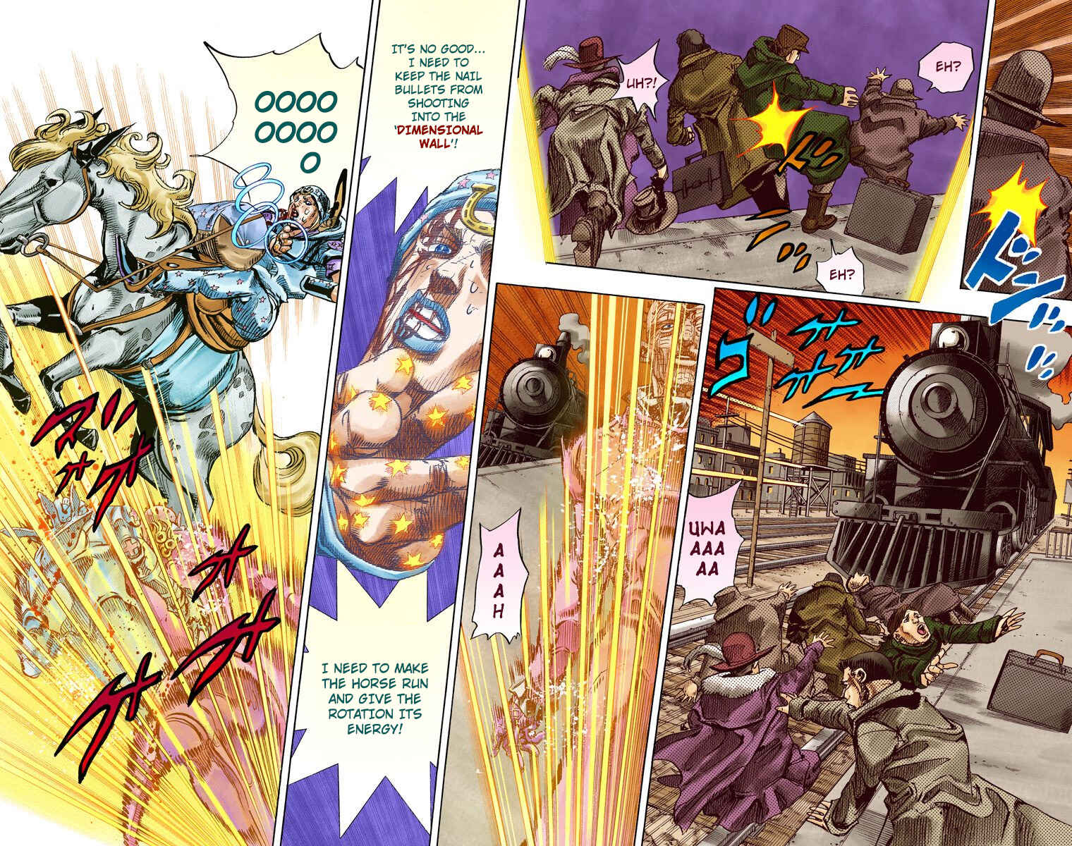 Page 13 Chapter 85 JoJos Bizarre Adventure, Part 7: Steel Ball Run (Official Colored)