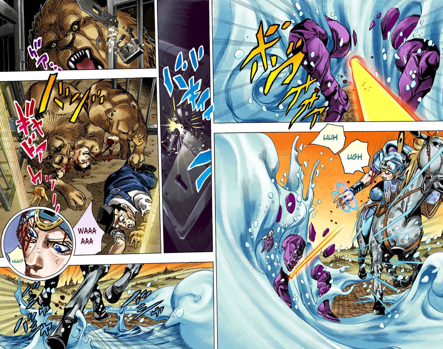 Page 17 Chapter 85 JoJos Bizarre Adventure, Part 7: Steel Ball Run (Official Colored)
