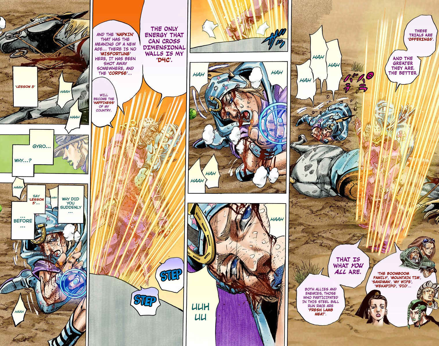 Page 23 Chapter 85 JoJos Bizarre Adventure, Part 7: Steel Ball Run (Official Colored)