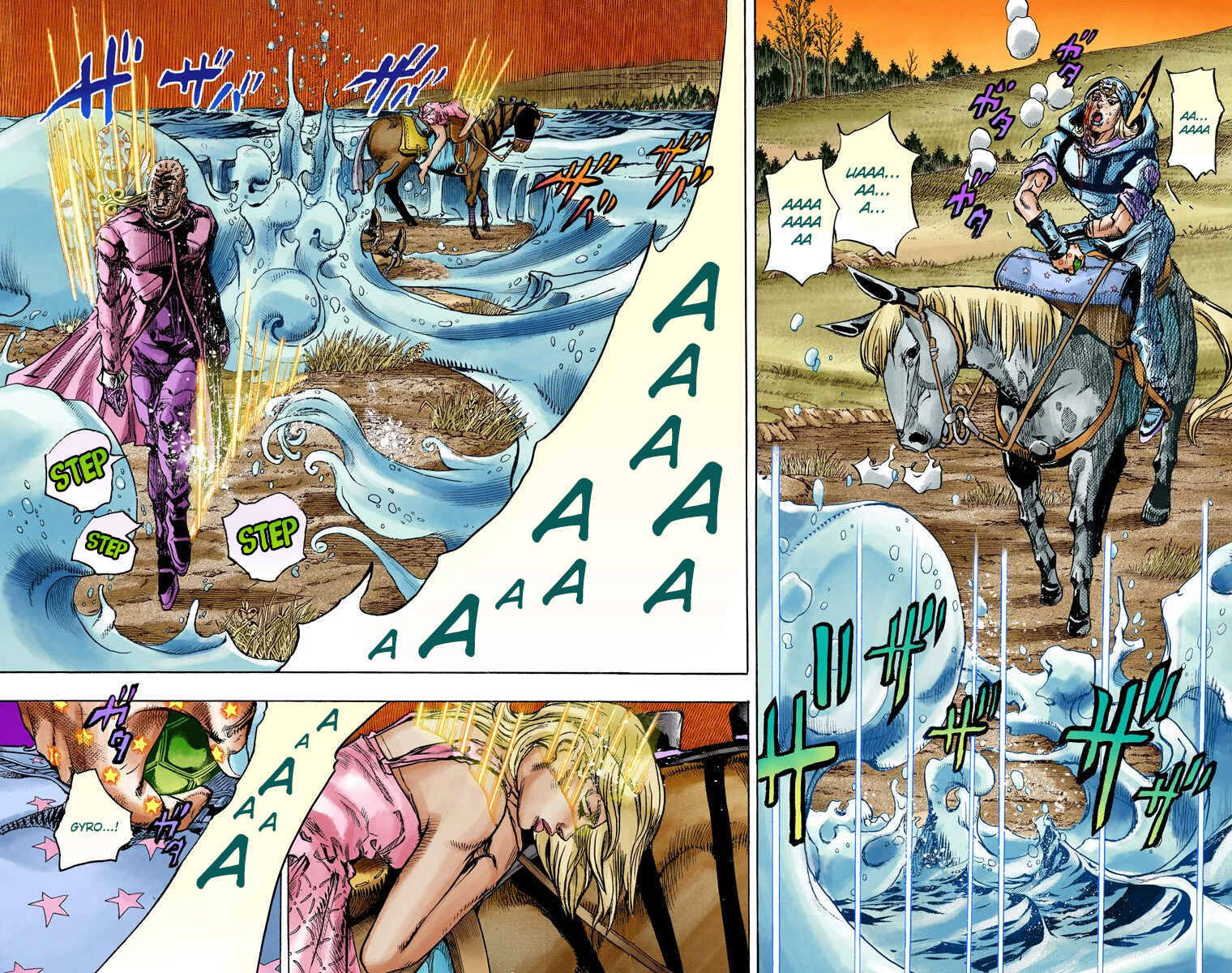 Page 6 Chapter 85 JoJos Bizarre Adventure, Part 7: Steel Ball Run (Official Colored)
