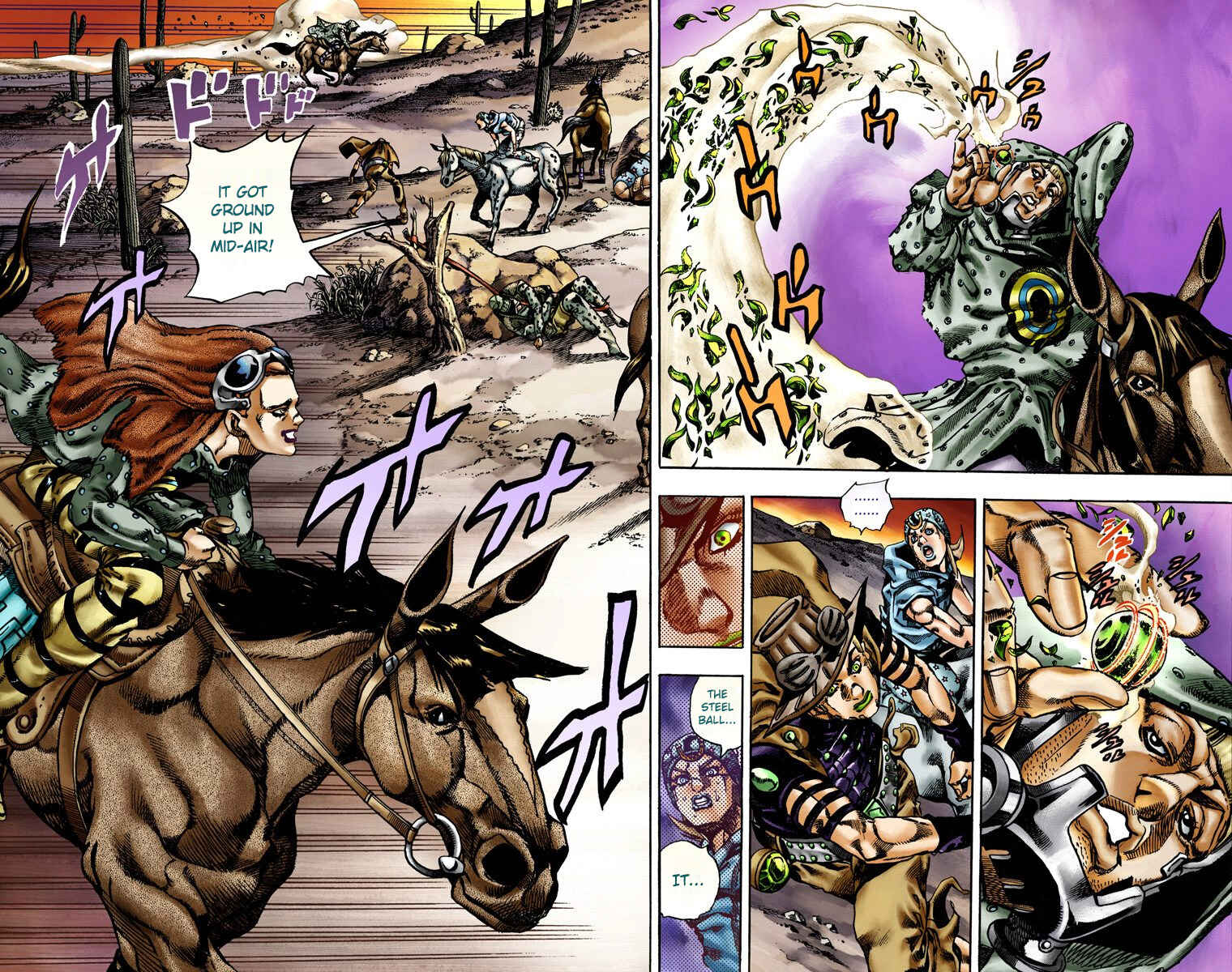 Page 14 Chapter 16 JoJos Bizarre Adventure, Part 7: Steel Ball Run (Official Colored)