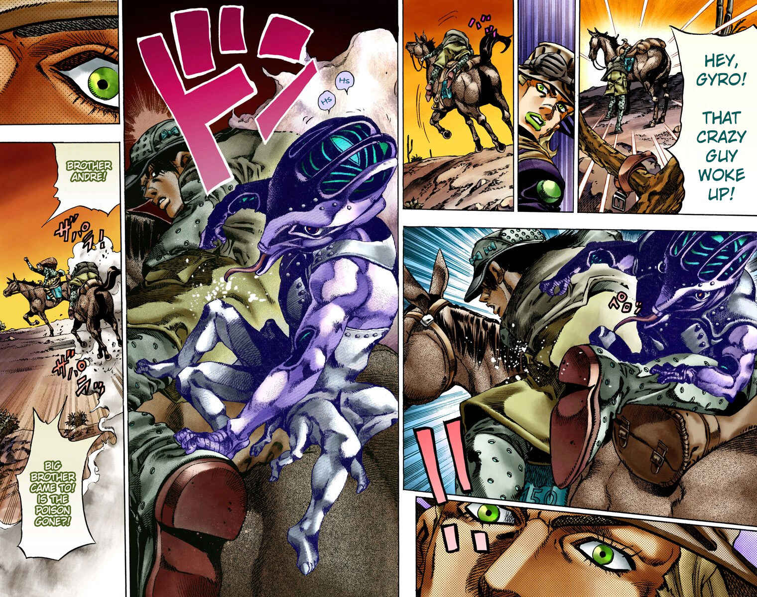 Page 17 Chapter 16 JoJos Bizarre Adventure, Part 7: Steel Ball Run (Official Colored)