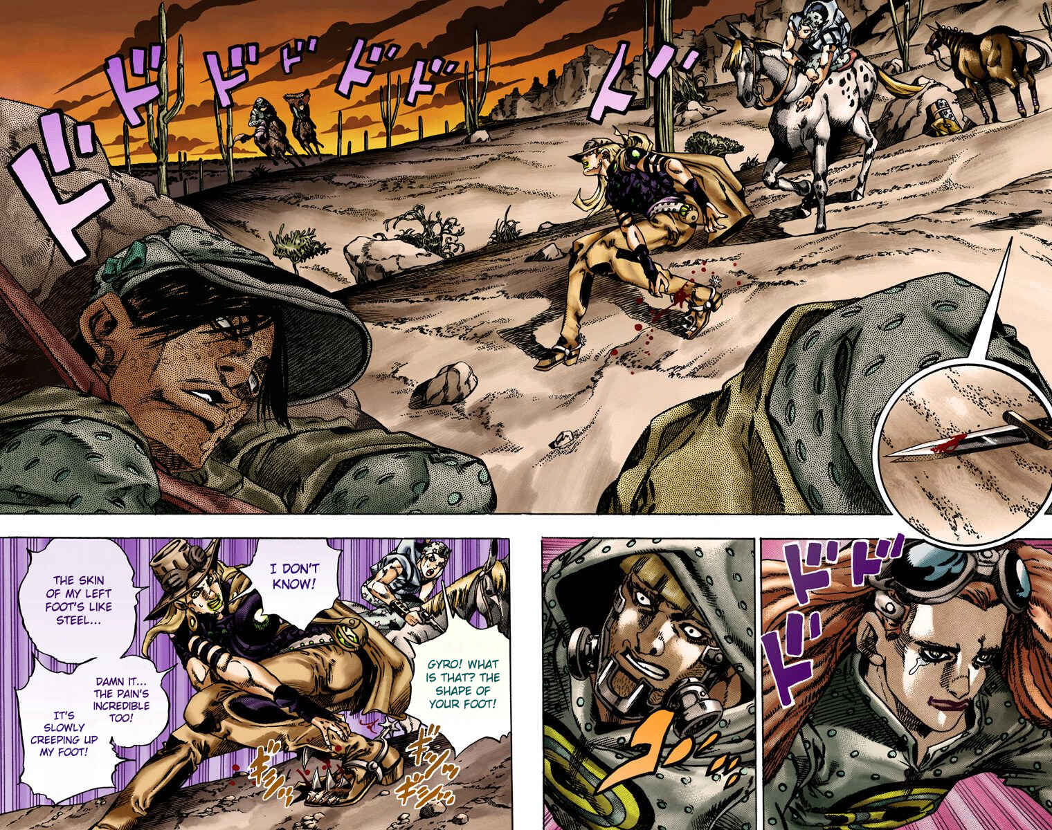 Page 3 Chapter 16 JoJos Bizarre Adventure, Part 7: Steel Ball Run (Official Colored)