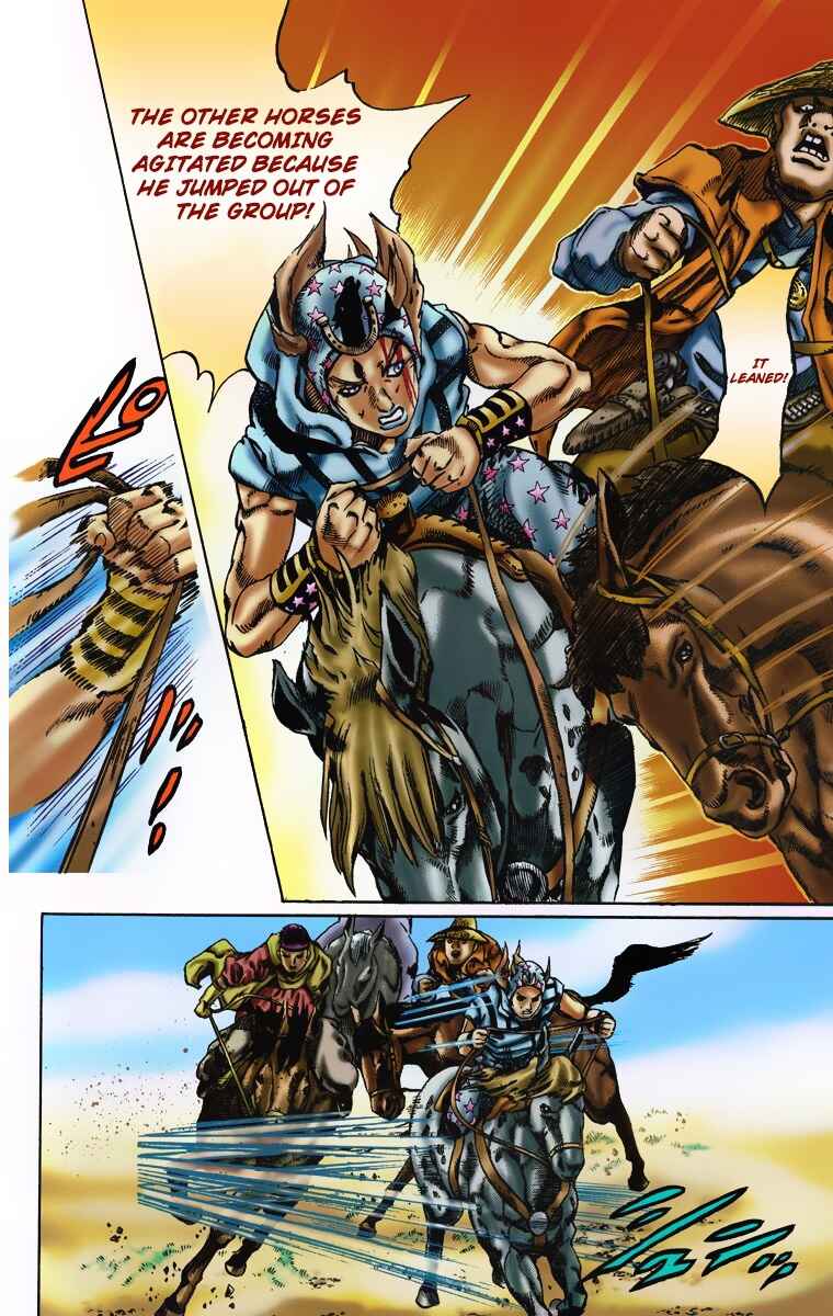 Page 10 Chapter 5 JoJos Bizarre Adventure, Part 7: Steel Ball Run (Official Colored)