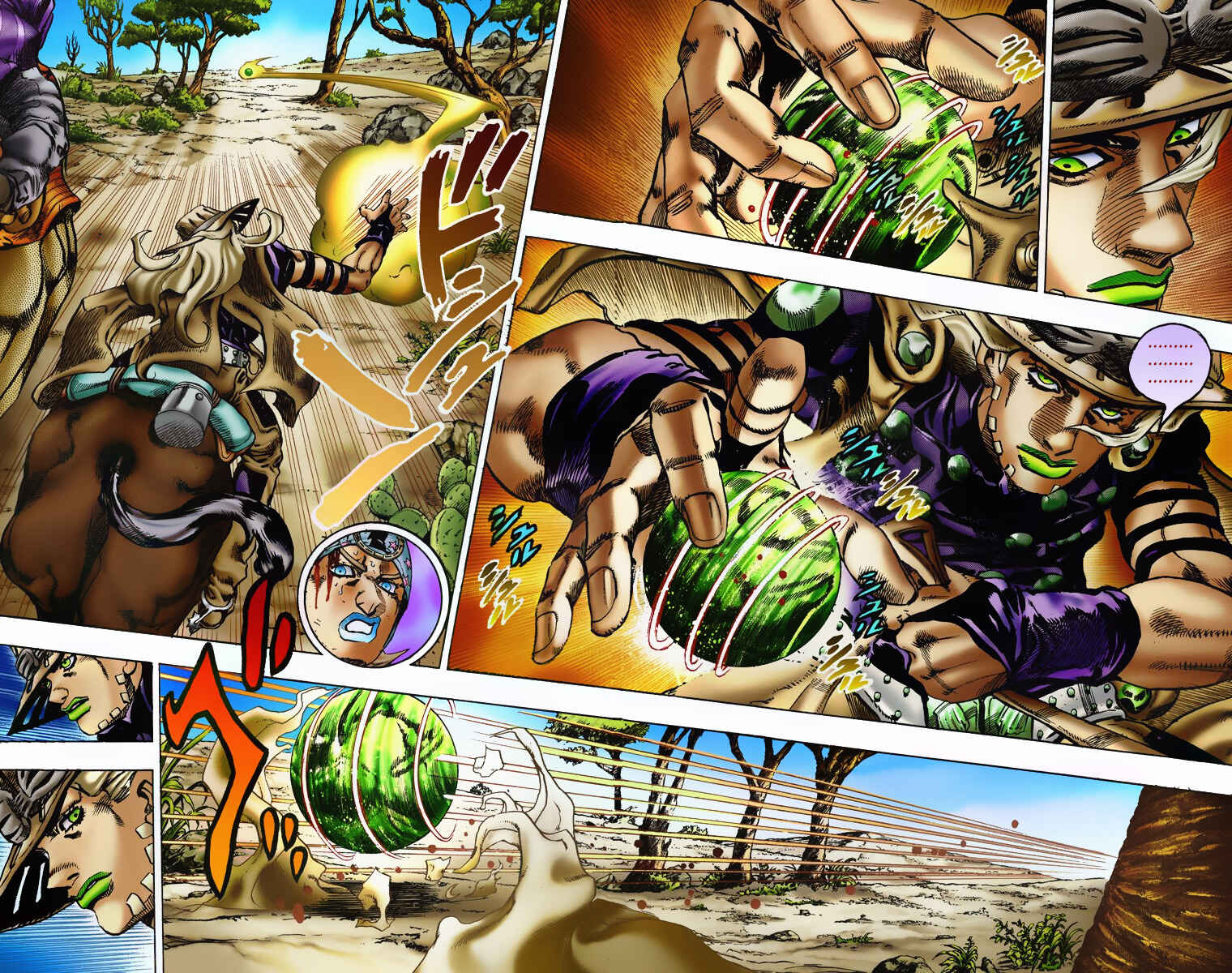 Page 17 Chapter 5 JoJos Bizarre Adventure, Part 7: Steel Ball Run (Official Colored)
