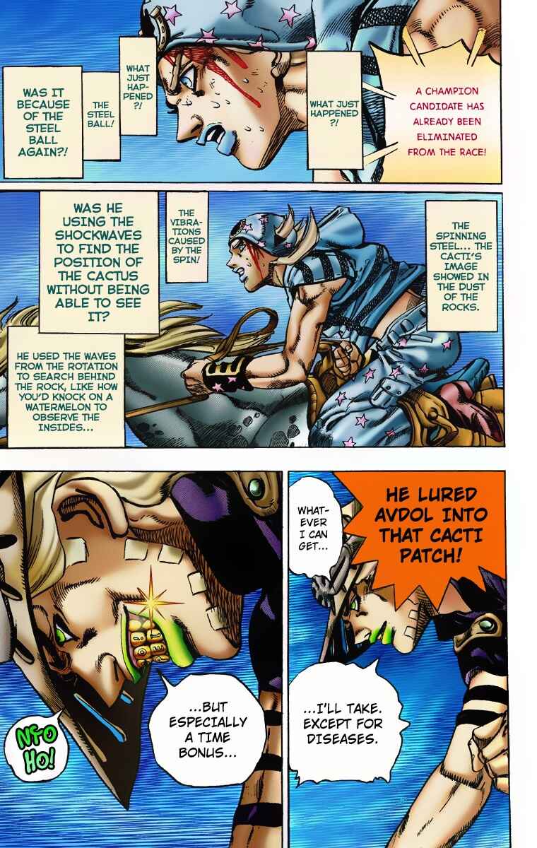Page 25 Chapter 5 JoJos Bizarre Adventure, Part 7: Steel Ball Run (Official Colored)