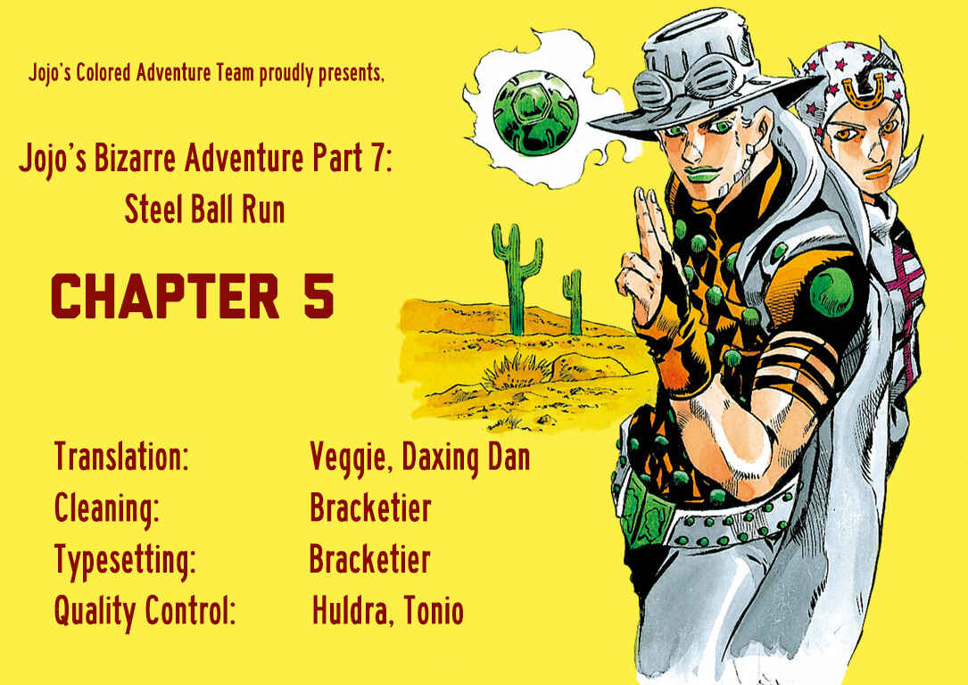 Page 28 Chapter 5 JoJos Bizarre Adventure, Part 7: Steel Ball Run (Official Colored)